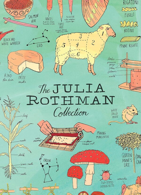 The Julia Rothman Collection: Farm Anatomy, Nature Anatomy, And Food Anatomy