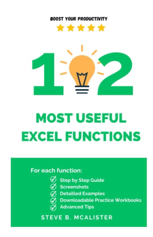 102 Most Useful Excel Functions With Examples: The Ultimate Guide