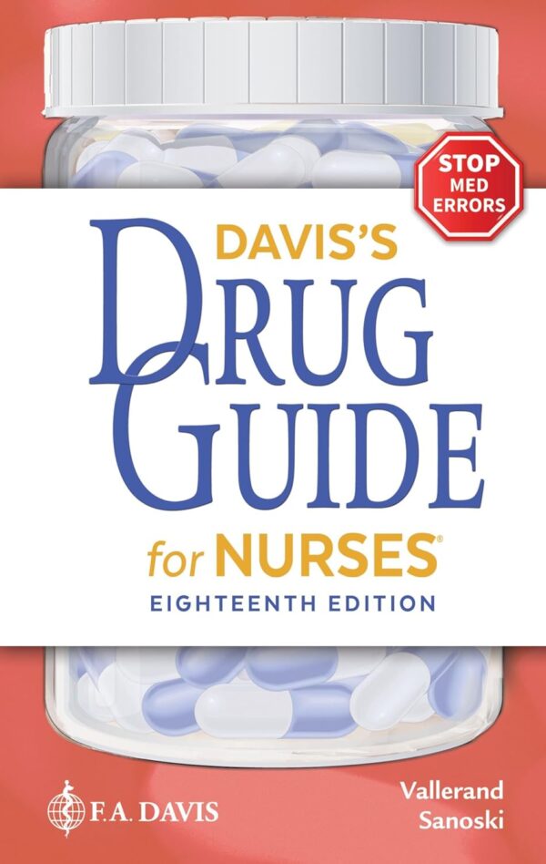 Davis'S Drug Guide For Nurses