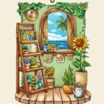 Relaxing Corner: Adult Coloring Book with Calm, Cozy, and Peaceful Spaces for Relaxation and Stress Relief