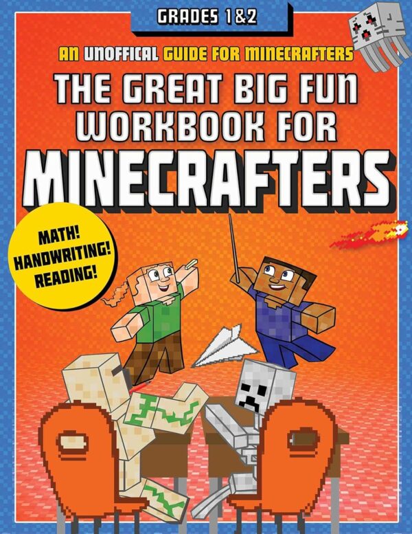 The Great Big Fun Workbook For Minecrafters: Grades 1 &Amp; 2: An Unofficial Workbook