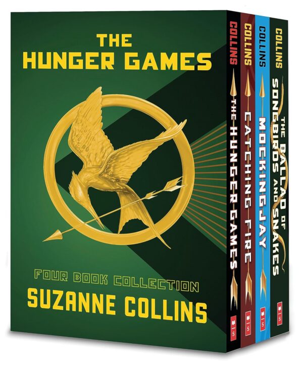 Hunger Games 4-Book Paperback Box Set (The Hunger Games, Catching Fire, Mockingjay, The Ballad Of Songbirds And Snakes)