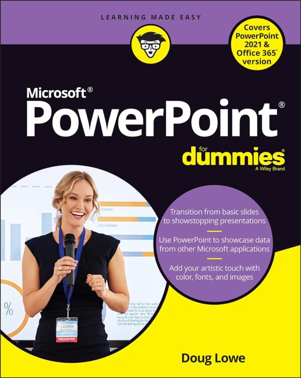 Powerpoint For Dummies, Office 2021 Edition (For Dummies: Computer/Tech)