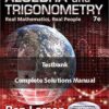 Algebra and Trigonometry: Real Mathematics, Real People (7th Edition) - Solutions