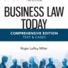 Business Law Today, Comprehensive 13th Edition