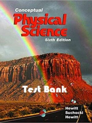 Conceptual Physical Science (6th Edition) Test Bank