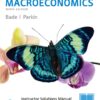 Foundations of Macroeconomics (9th Edition) Solutions Manual: Master the Fundamentals of Macroeconomic Analysis