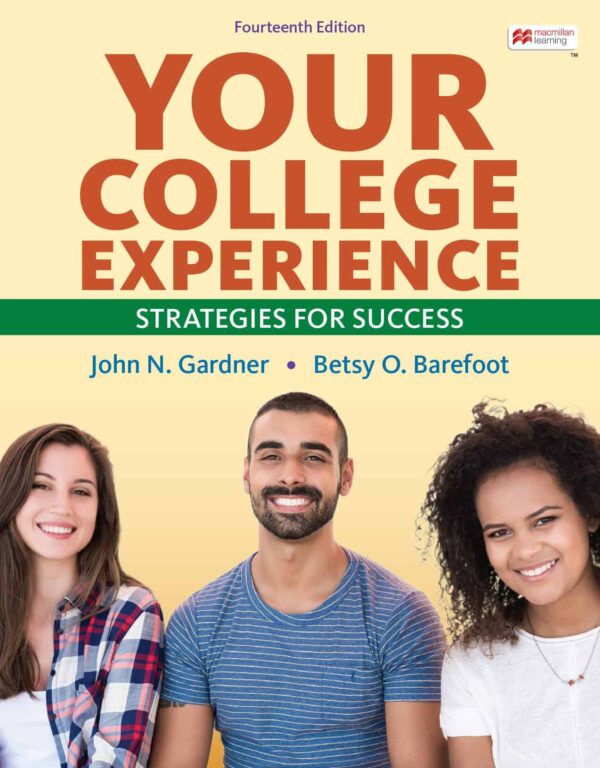 Your College Experience: Strategies For Success (14Th Edition)