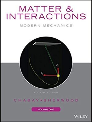 Matter and Interactions, 4th Edition