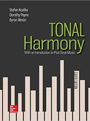 Tonal Harmony, 8th Edition