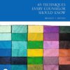 45 Techniques Every Counselor Should Know (Merrill Counseling) 3rd Edition