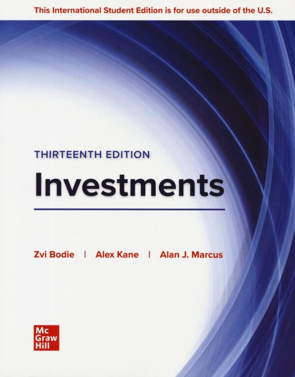 Investments 13Th Edition Ise