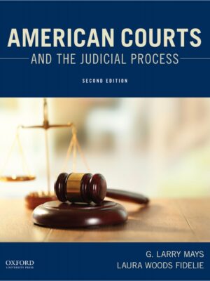 American Courts and the Judicial Process 2nd Edition