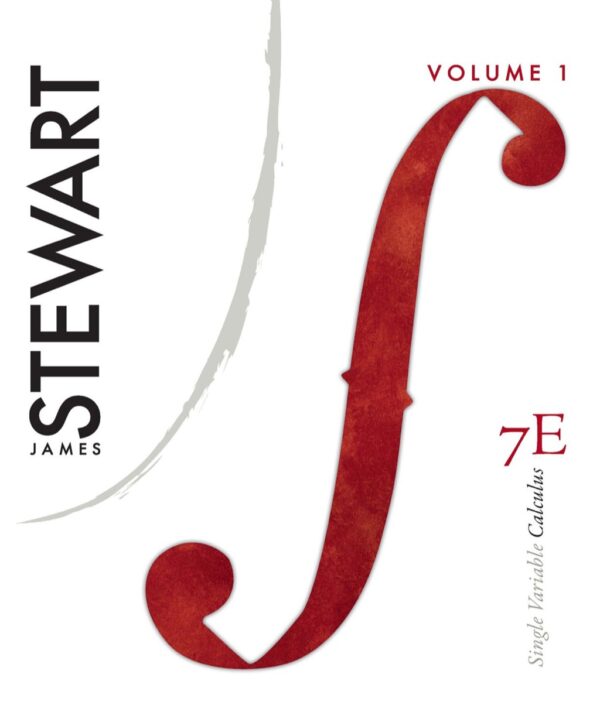 Single Variable Calculus, Volume 1 7Th Edition