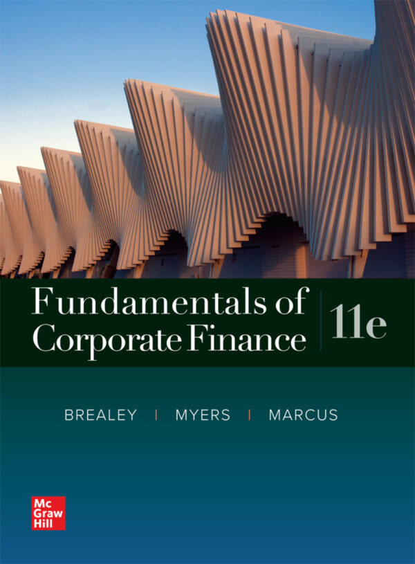 Fundamentals Of Corporate Finance 11Th Edition