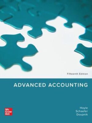 Advanced Accounting 15th Edition