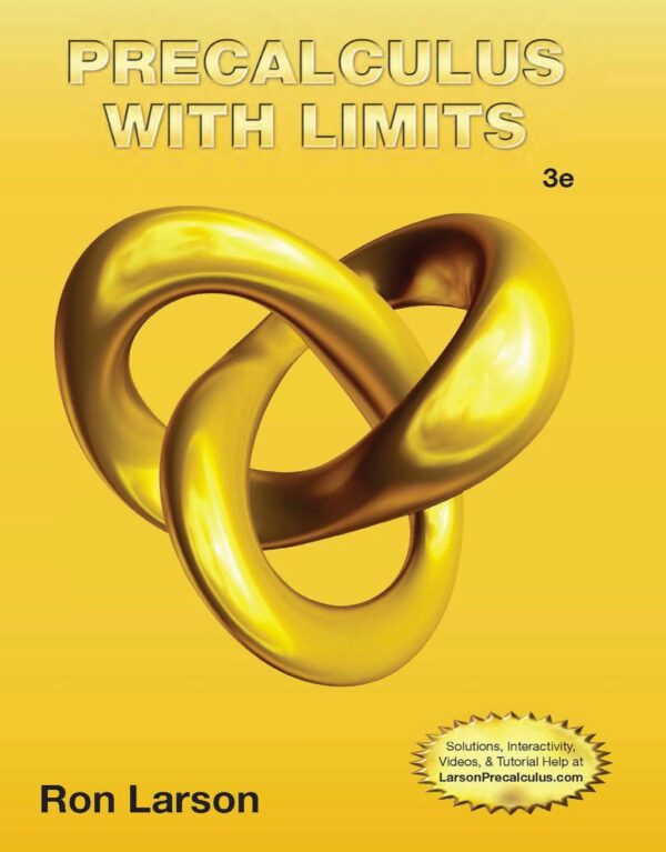 Precalculus With Limits 3Rd Edition