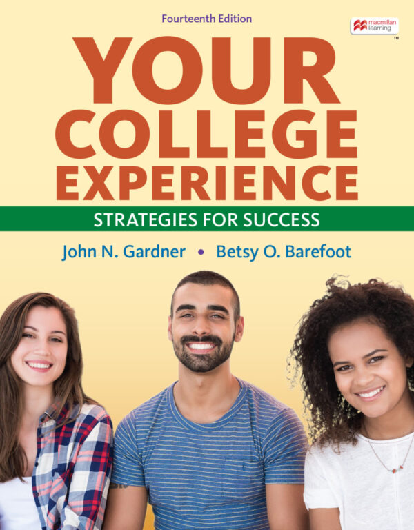 Your College Experience 14Th Edition Strategies For Success