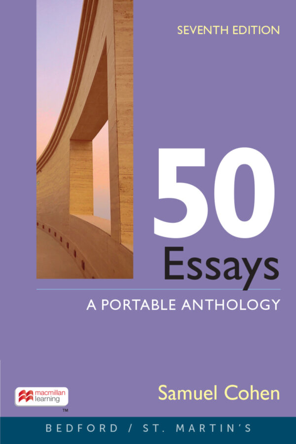 50 Essays 7Th Edition A Portable Anthology