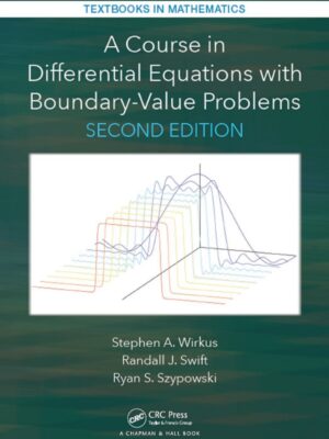 A Course in Differential Equations with Boundary Value Problems 2nd Edition