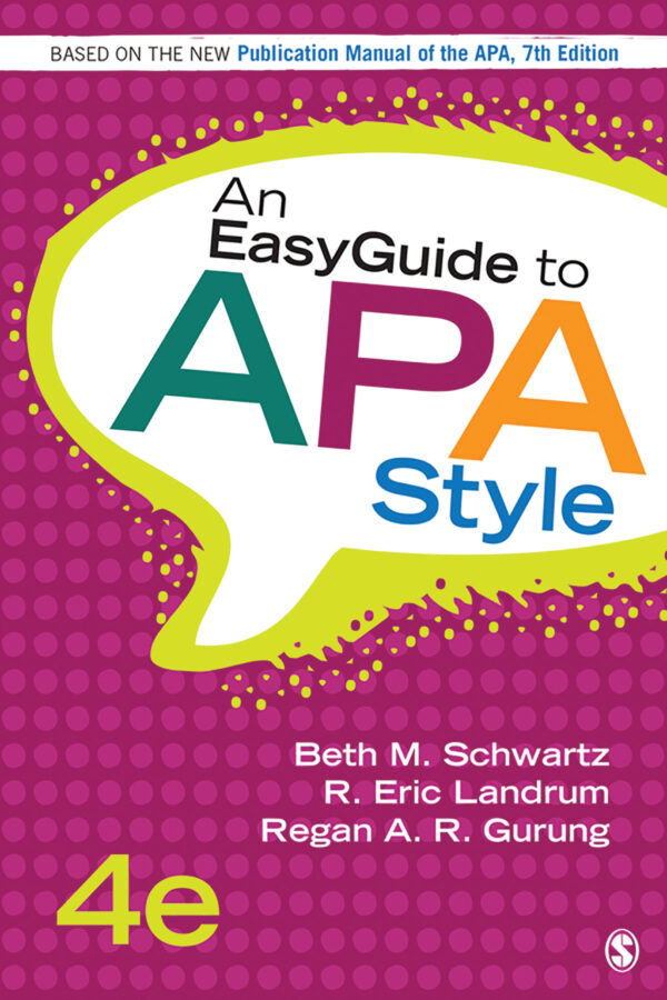 An Easyguide To Apa Style 4Th Edition