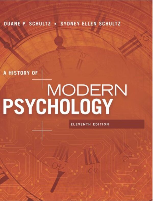 A History Of Modern Psychology 11Th Edition