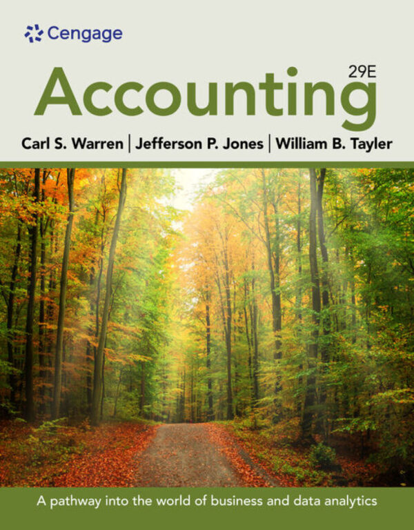 Accounting 29Th Edition