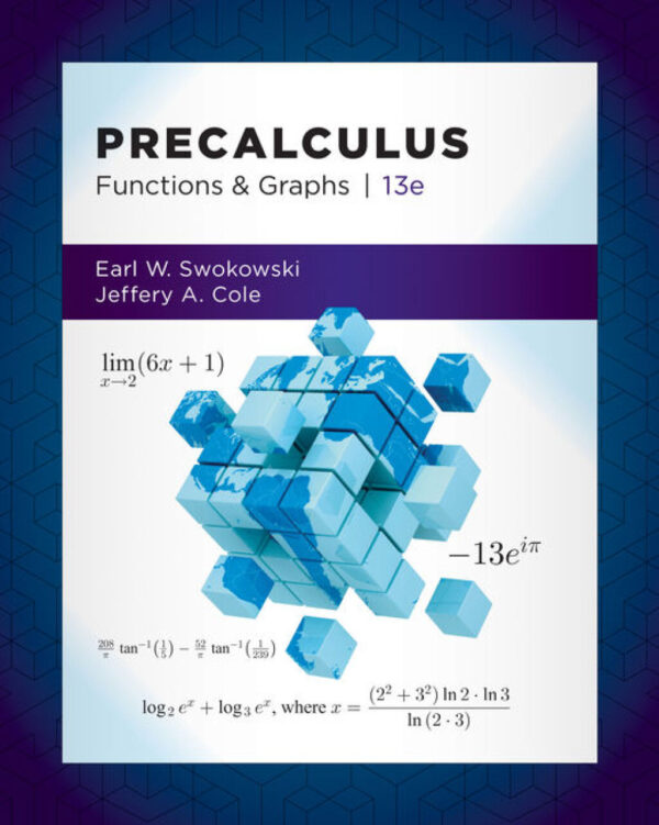 Precalculus: Functions And Graphs 13Th Edition