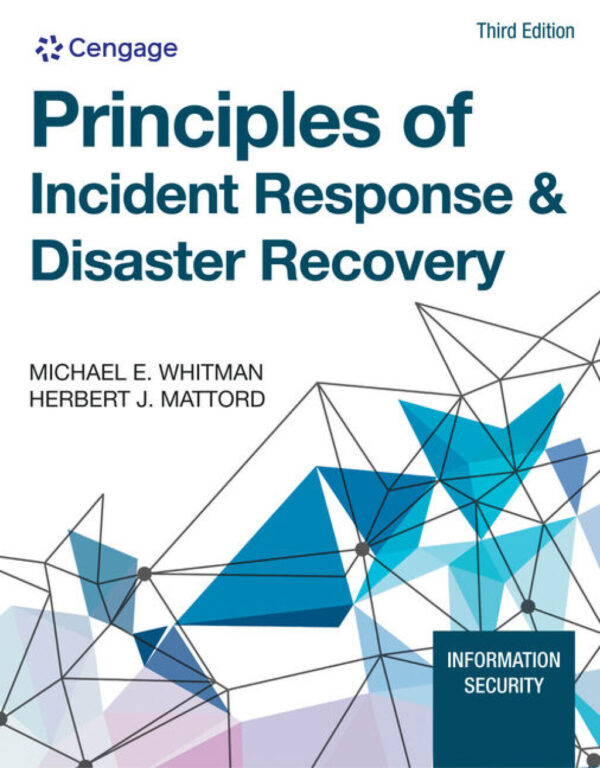 Principles Of Incident Response &Amp; Disaster Recovery 3Rd Edition