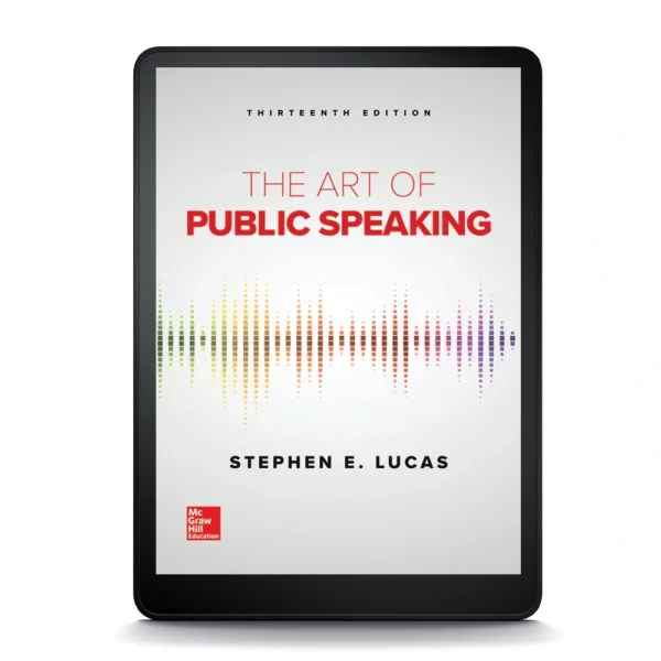 The Art Of Public Speaking, 13Th Edition