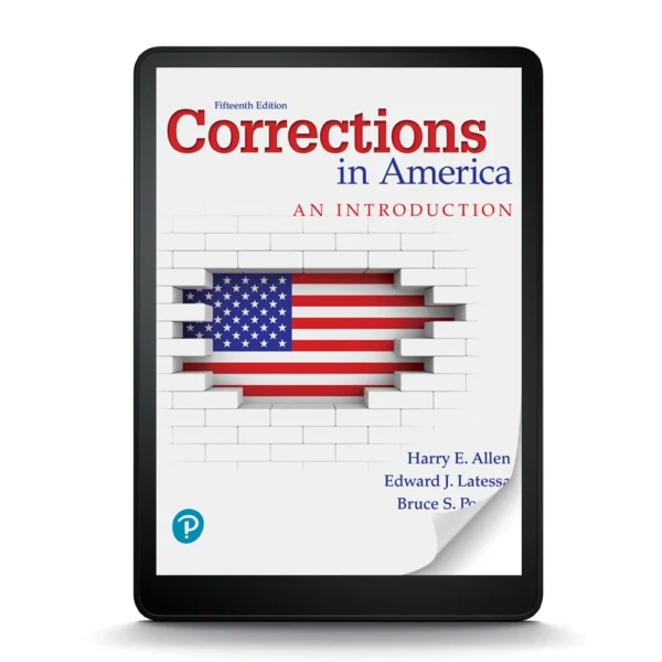 Corrections In America: An Introduction, 15Th Edition