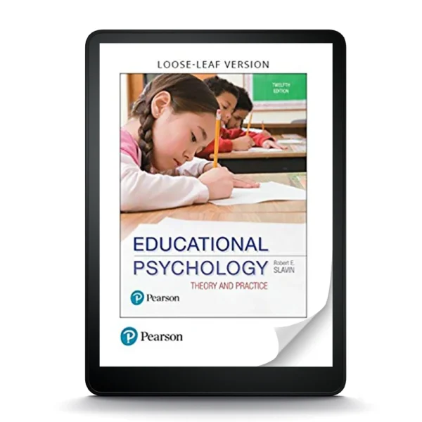 Educational Psychology: Theory And Practice, 12Th Edition