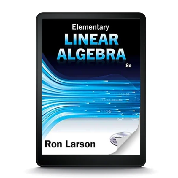 Elementary Linear Algebra, 8Th Edition Mindtap Course List Book