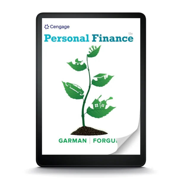 Personal Finance: An Integrated Approach, 13Th Edition