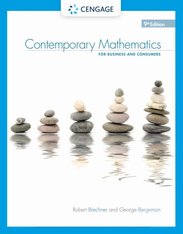 Mastering Business Math: A Contemporary Approach (9Th Edition)