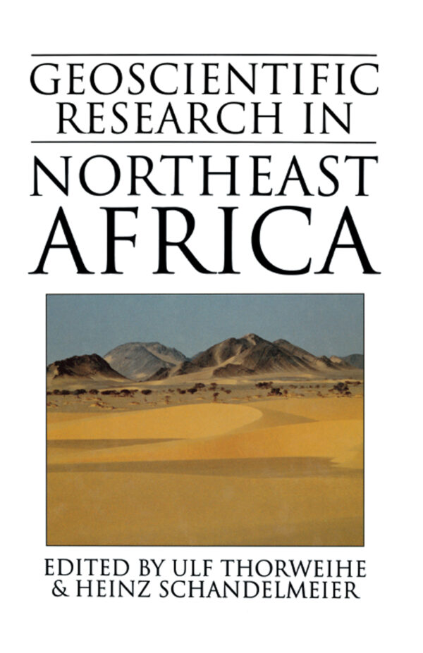 Geoscientific Research In Northeast Africa: 1St Edition