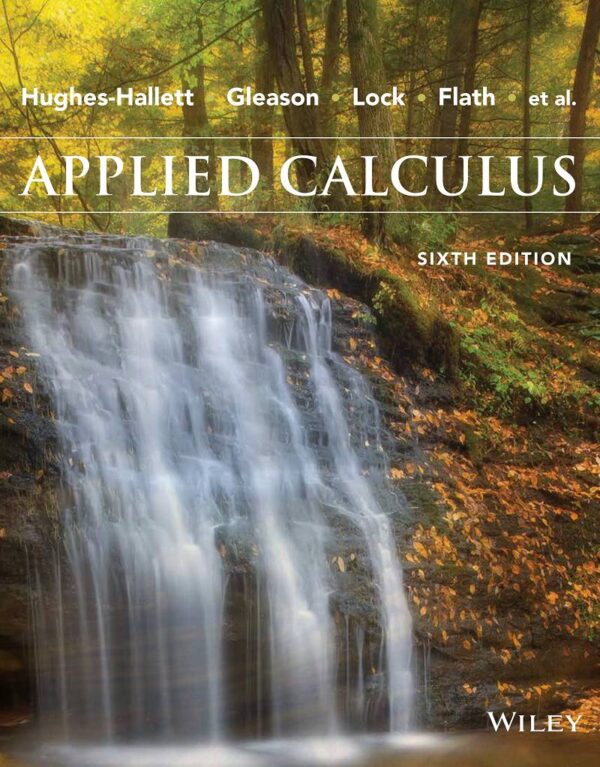 Applied Calculus 6Th Edition Textbook: Master Calculus Concepts With Real-World Applications