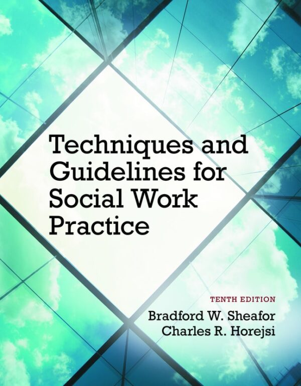 Techniques And Guidelines For Social Work Practice 10Th Edition