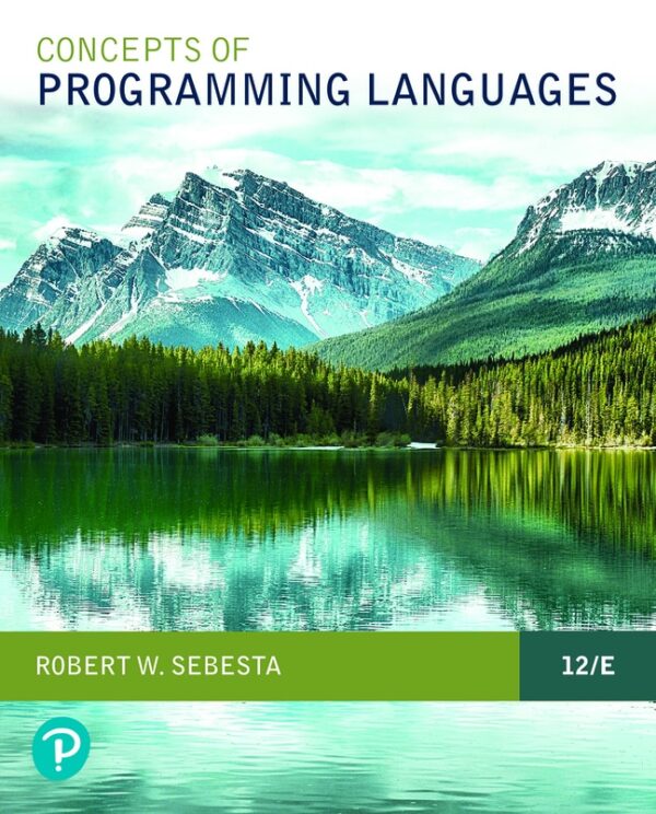 Concepts Of Programming Languages 12Th Edition