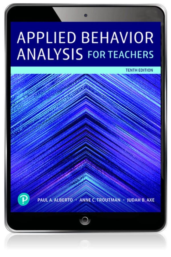 Applied Behavior Analysis For Teachers 10Th Edition