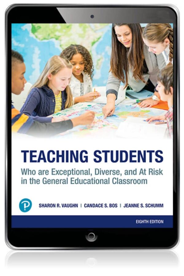 Teaching Students Who Are Exceptional, Diverse, And At Risk In The General Educational Classroom 8Th Edition