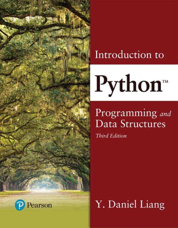 Introduction To Python Programming And Data Structures 3Rd Edition