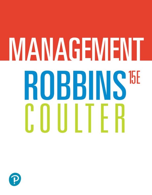 Management 15Th Edition