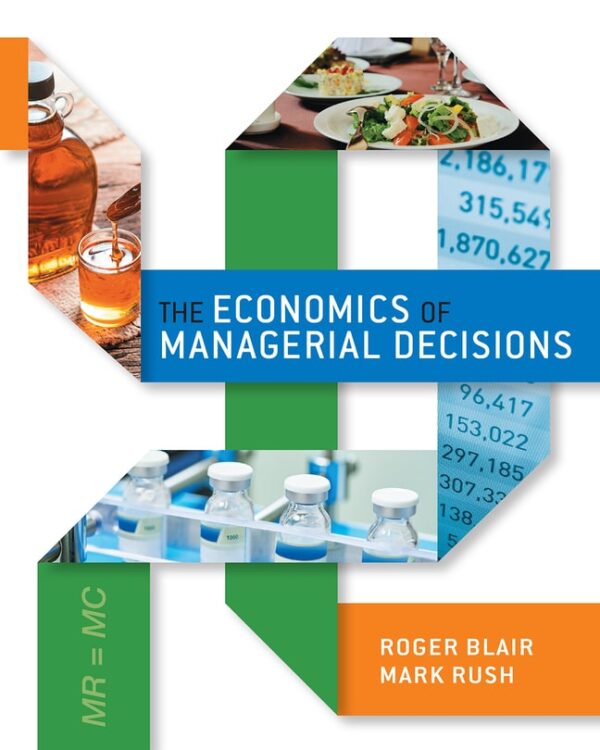 Economics Of Managerial Decisions, The 1St Edition