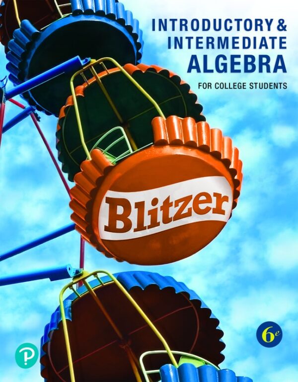 Introductory And Intermediate Algebra For College Students 6Th Edition