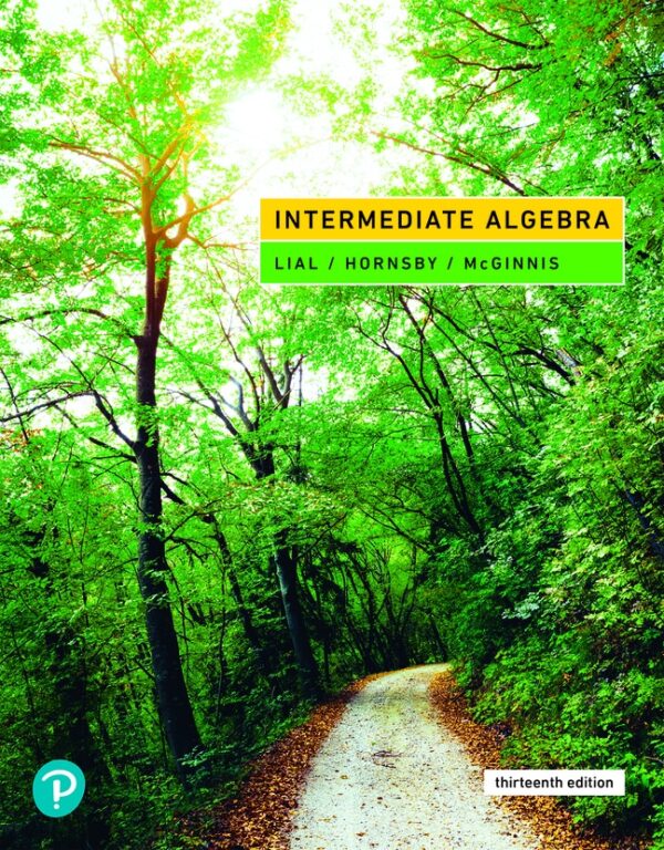 Intermediate Algebra 13Th Edition