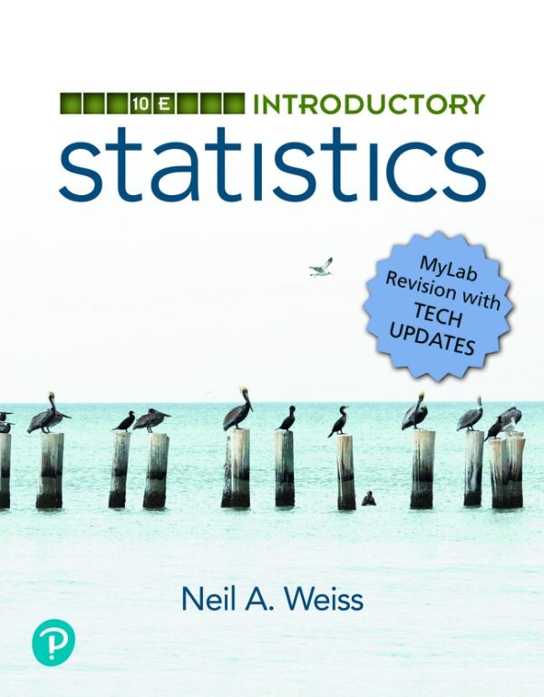 Introductory Statistics, Mylab Revision10Th Edition