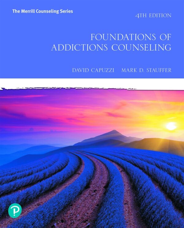 Foundations Of Addictions Counseling 4Th Edition