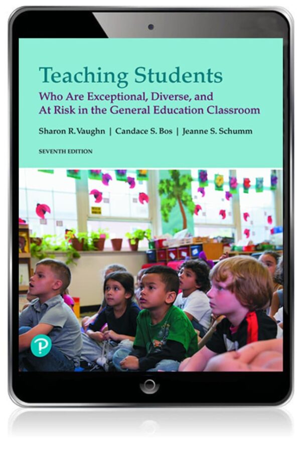 Teaching Students Who Are Exceptional, Diverse, And At Risk In The General Education Classroom 7Th Edition