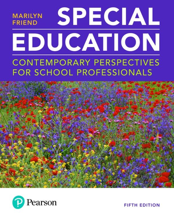 Special Education: Contemporary Perspectives For School Professionals5Th Edition